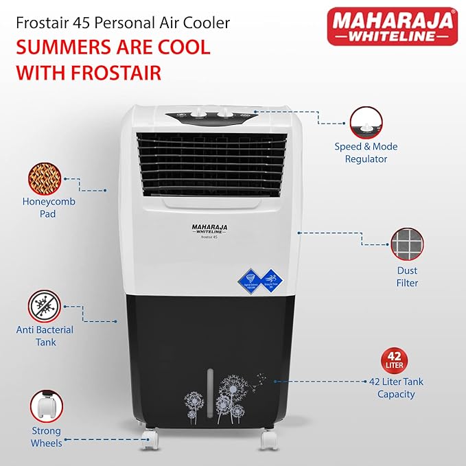 Maharaja White line Frost air 45 Air Cooler, 42 Liter,