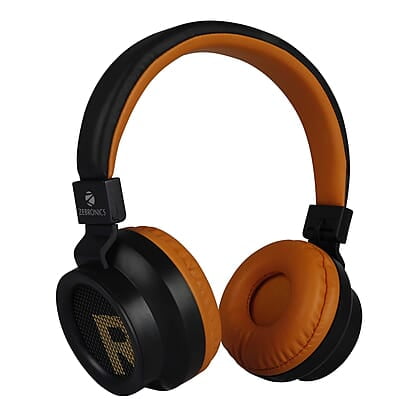 Zebronics-Bang over the ear headphones with Foldable Design and Bluetooth v5.0 headphones, Providing up to 20h* Playback