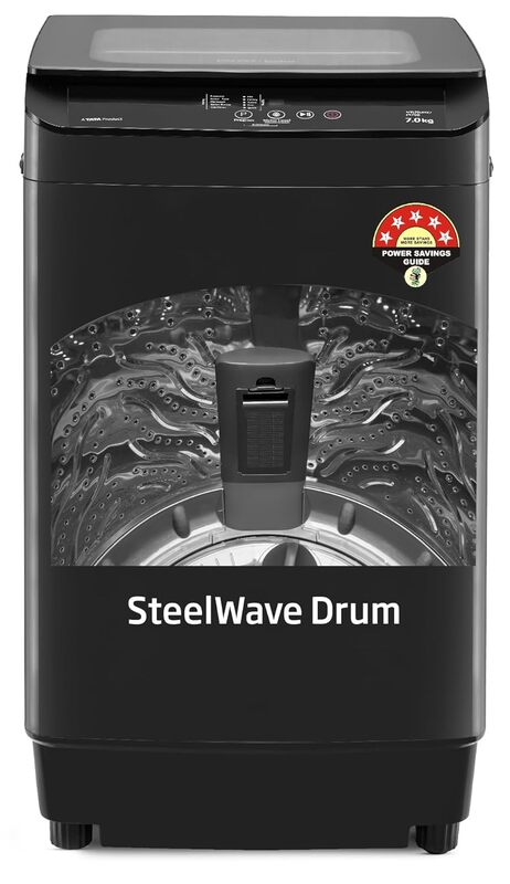 Voltas Beko, A TATA Product 7 kg 5 Star Eco Wash/Monsoon Dry Fully-Automatic Top-Load Washing Machine