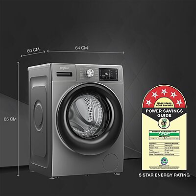 Whirlpool 9 Kg Ozone Technology 5 Star Inverter Front Load Fully Automatic Washing Machine