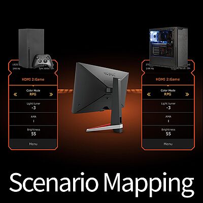 BenQ 27-Inch ,165Hz IPS Panel 1080p FHD Monitor with AMD FreeSync Premium, EX2710S