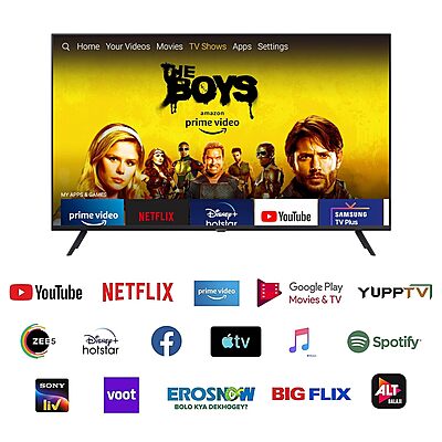 Samsung 108 cm (43 inches) Crystal 4K Neo Series Ultra HD Smart LED TV UA43AUE65AKXXL Samsung 108 cm (43 inches) Crystal 4K Neo Series Ultra HD Smart LED TV UA43AUE65AKXXL