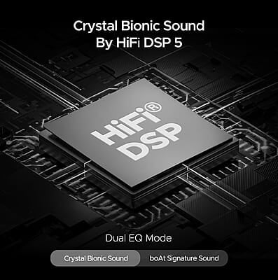 boAt Nirvana Ion TWS Earbuds with 120 HRS Playback(24hrs/Charge), Crystal Bionic Sound with Dual EQ Modes, Quad Mics ENx™ Technology, Low Latency(60ms), in Ear Detection