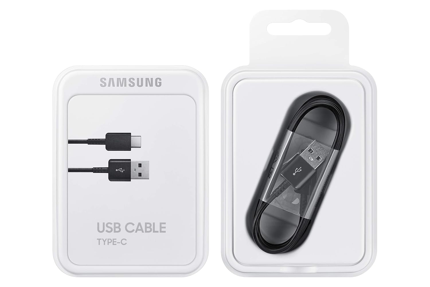Samsung Original USB A to C Cable ,Compatible for Smartphone, Black (1.5m) Samsung Original USB A to C Cable ,Compatible for Smartphone, Black (1.5m)