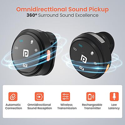 Portronics VlogMate 3 Dual Microphone