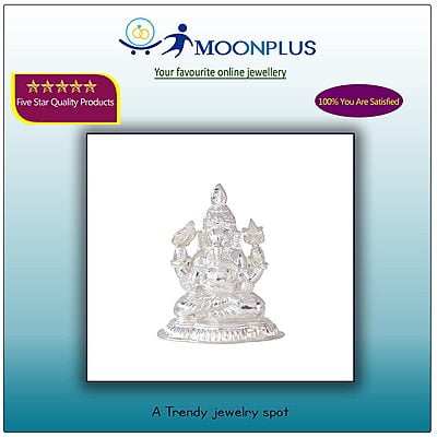 Silver Lord Ganesh vinayagar Idol