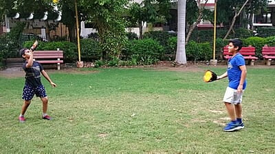Throw & Catch Ball Game Fun Toy Catch and Throw Ball Outdoor Games for Kids Mix Colors Full Size 1 Set Throw & Catch Ball Game Fun Toy Catch and Throw Ball Outdoor Games for Kids Mix Colors Full Size 1 Set