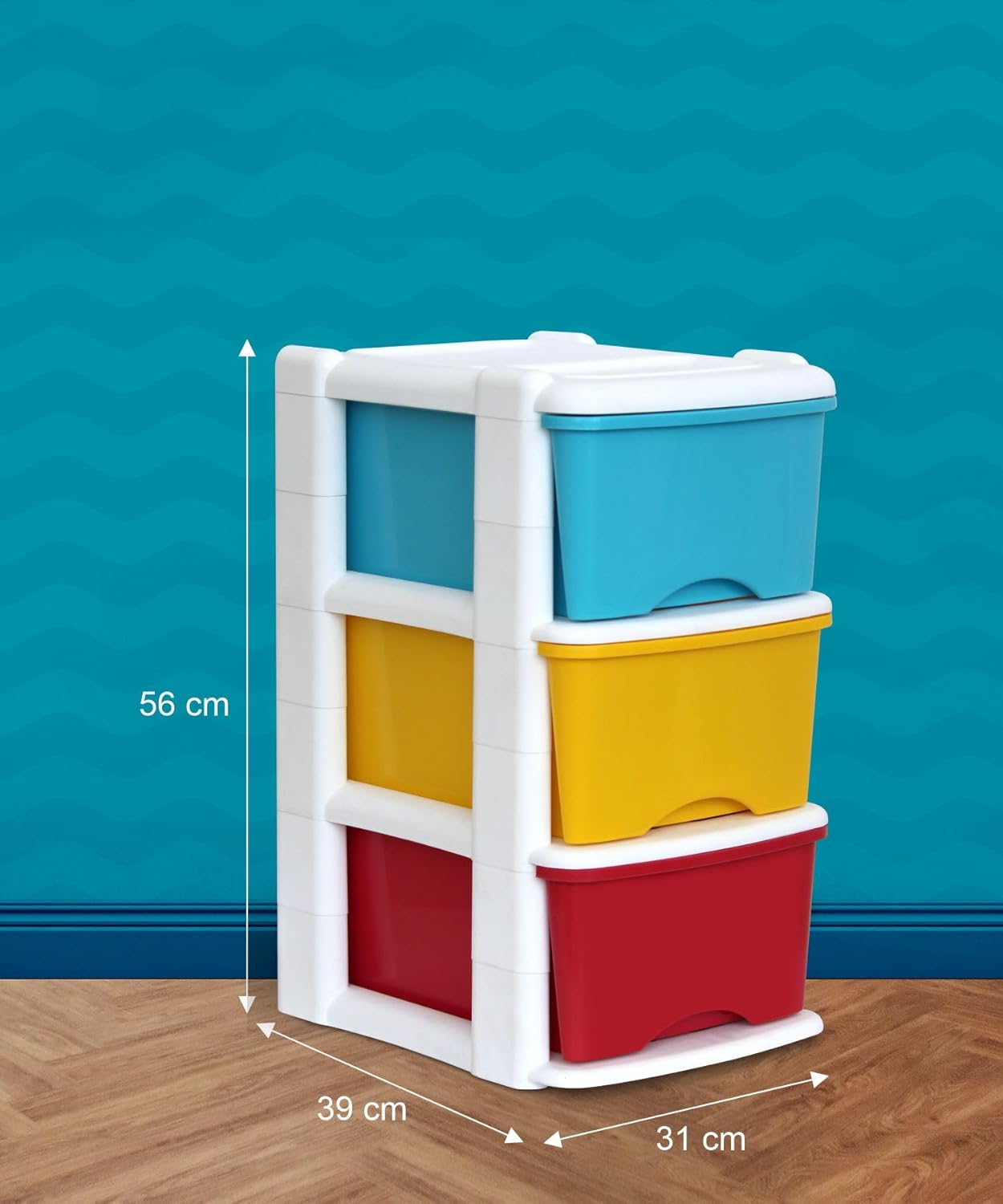 Signora ware Multipurpose Modular Drawer Big 3 Tier 12.8 Each Drawer