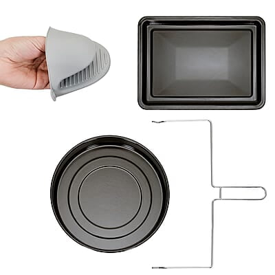 Faber 34 liter (DG) 1600 Watts OTG Bake, Toast, Roast, Grill 6 Functions, Upper & Lower Heating, Rotisserie, 360 Convection Faber 34 liter (DG) 1600 Watts OTG Bake, Toast, Roast, Grill 6 Functions, Upper & Lower Heating, Rotisserie, 360 Convection