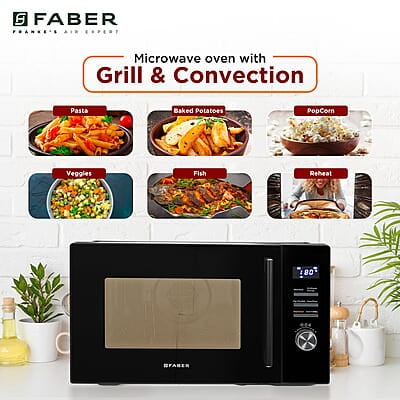 Faber FMW Instacook 30C Standalone 29L Microwave Oven  900W