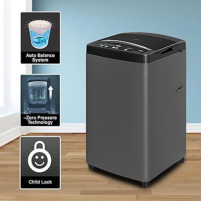 Godrej 7.5 Kg 5 Star Rollercoaster Automatic Top Load Washing Machine (WTEON ALP 75 5.0 FDTN GPGR,