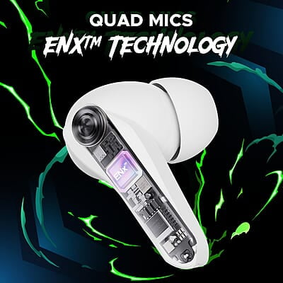 boAt Immortal 141 TWS Gaming Earbuds with Enx Tech,Up to 40 Hrs Playtime,Signature Sound,Beast Mode,Ipx4 Resistance,Iwp Tech,RBG Lights,&USB Type-C Port