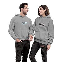 Men's & Women's Casual MR & MRS Printed Full Sleeve Cotton