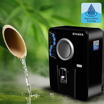 Faber Altroz (RO+UV+UF+MAT) with Heavy Duty Membrane Upto 3000 TDS Water Purifier, Black, 10 Liter Faber Altroz (RO+UV+UF+MAT) with Heavy Duty Membrane Upto 3000 TDS Water Purifier, Black, 10 Liter