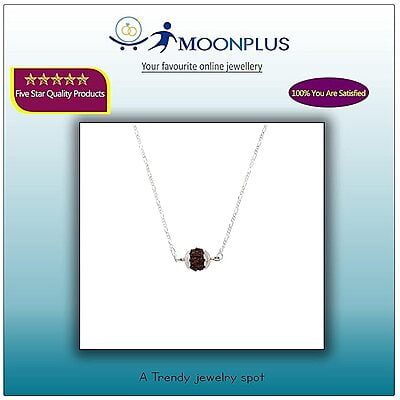 Sterling Silver Chain with Rudraksham Pendent