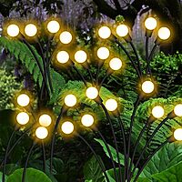 10 Stick RGB Fire Fly Garden Light Led,Multi Color