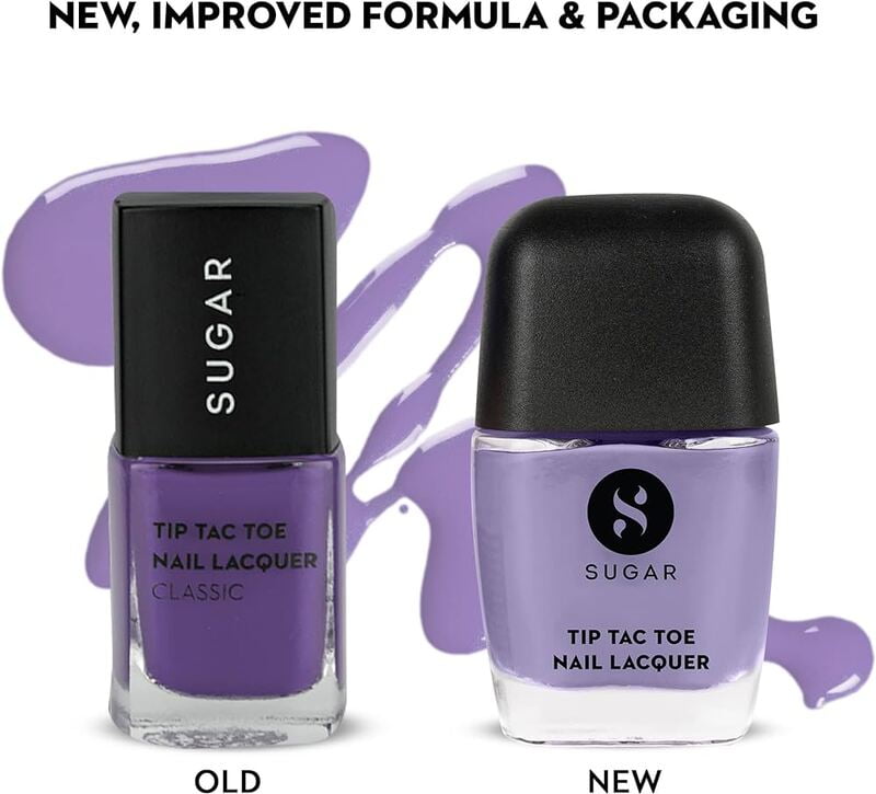 17 Grays of God Sugar Tip Tac Toe Nail Lacquer Classic