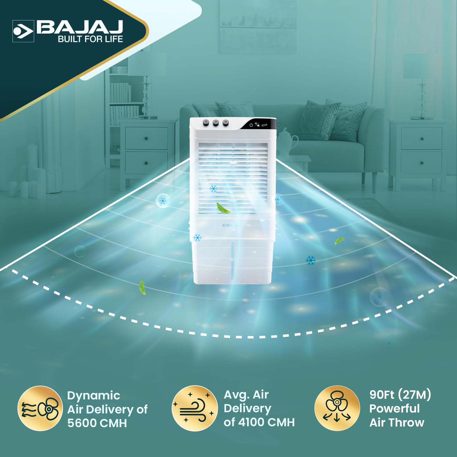 Bajaj IVORA LED Panel 12W CDL Round