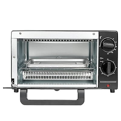 Faber 9L 1000W OTG Bake, Toast, Grill | Upper & Lower SS Heating Auto-Shut Off, Ready Bell