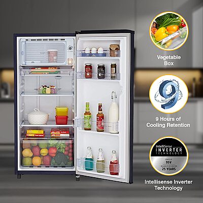 Whirlpool 184 L 4 Star Inverter Direct-Cool Single Door Refrigerator