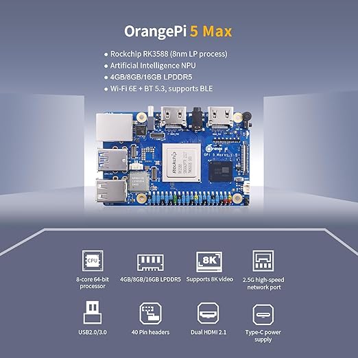 OrangePi 5 Max 16GB