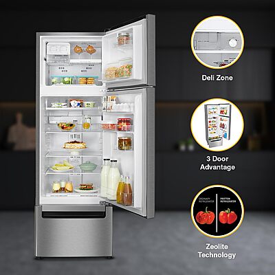 Whirlpool 300 L Frost Free Triple-Door Refrigerator Whirlpool 300 L Frost Free Triple-Door Refrigerator