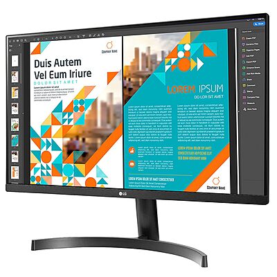 LG, 27" QHD IPS Monitor with AMD FreeSync, 27QN600-B LG, 27" QHD IPS Monitor with AMD FreeSync, 27QN600-B