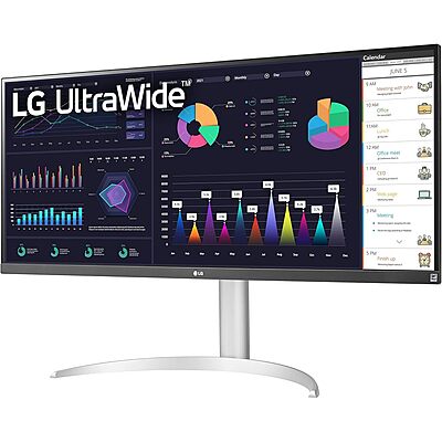 LG 34-Inch ,UltraWide FHD IPS Monitor with VESA DisplayHDR 400, AMD FreeSync, USB Type-C , 34WQ650-W LG 34-Inch ,UltraWide FHD IPS Monitor with VESA DisplayHDR 400, AMD FreeSync, USB Type-C , 34WQ650-W