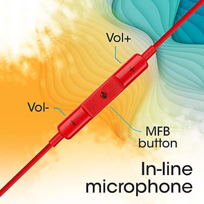 Zebronics Zeb-Buds 30 3.5Mm Stereo Wired In Ear Earphones With Mic For Calling, Volume Control, Multifunction Button, 14Mm Drivers, Stylish Eartip,1.2 Meter Durable Cable And Lightweight Design Zebronics Zeb-Buds 30 3.5Mm Stereo Wired In Ear Earphones With Mic For Calling, Volume Control, Multifunction Button, 14Mm Drivers, Stylish Eartip,1.2 Meter Durable Cable And Lightweight Design