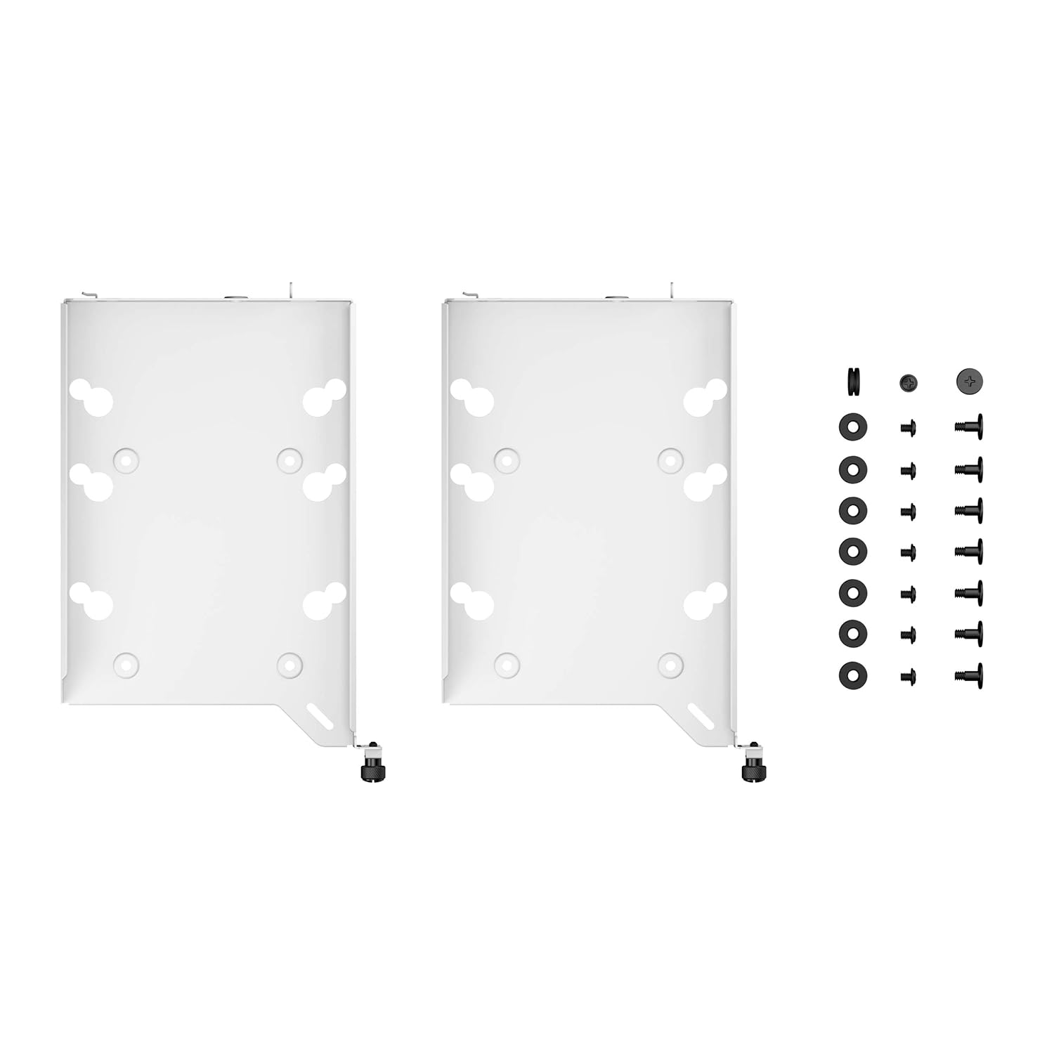 Fractal Design Type-B HDD Tray Kit for Define 7 Series ,Meshify 2, Compatible Fractal Design Cases (Dual Pack)