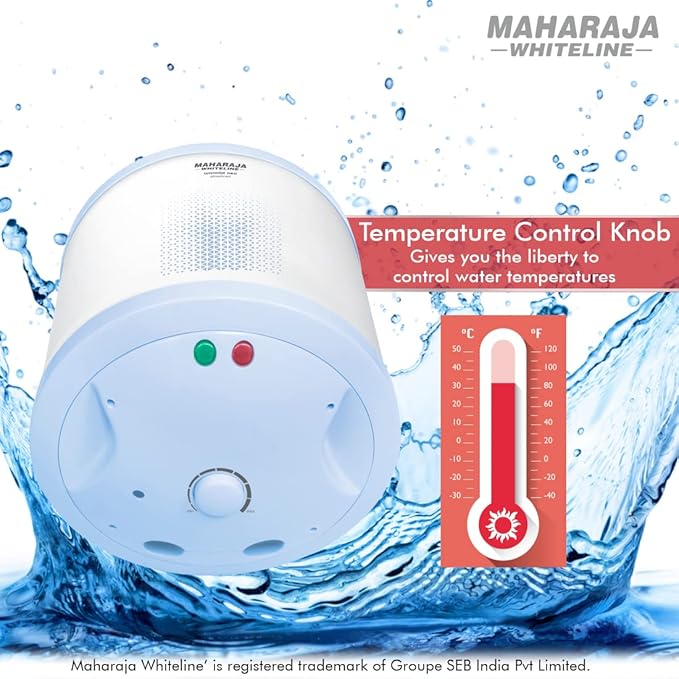 Maharaja Whiteline Warmist Neo Plus Water Heater/Geyser, 15 Liters Maharaja Whiteline Warmist Neo Plus Water Heater/Geyser, 15 Liters