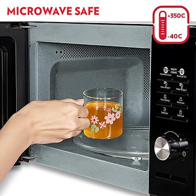 Borosil Vision Ayana Tea n Coffee Classic Mug Set of 6 Pcs 190 ml | Borosillicate Glass, Microwave Safe, Scratch Resistance, Lightweight | for Chai, Green Tea, Milk | Transparent Borosil Vision Ayana Tea n Coffee Classic Mug Set of 6 Pcs 190 ml | Borosillicate Glass, Microwave Safe, Scratch Resistance, Lightweight | for Chai, Green Tea, Milk | Transparent