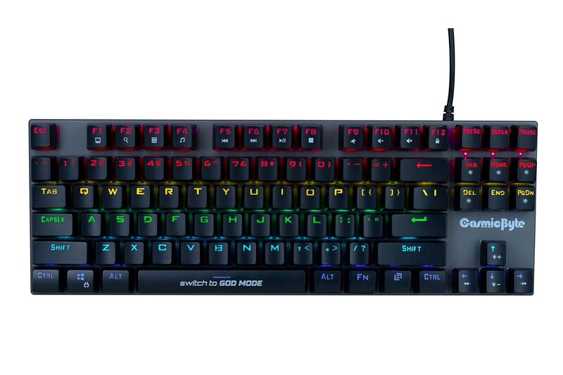Cosmic Byte Pandora TKL Mechanical Keyboard CB-GK-26-Blue Cosmic Byte Pandora TKL Mechanical Keyboard CB-GK-26-Blue