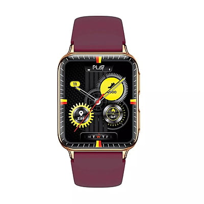 PLAY Playfit Flaunt Smartwatch Champagne+Wine