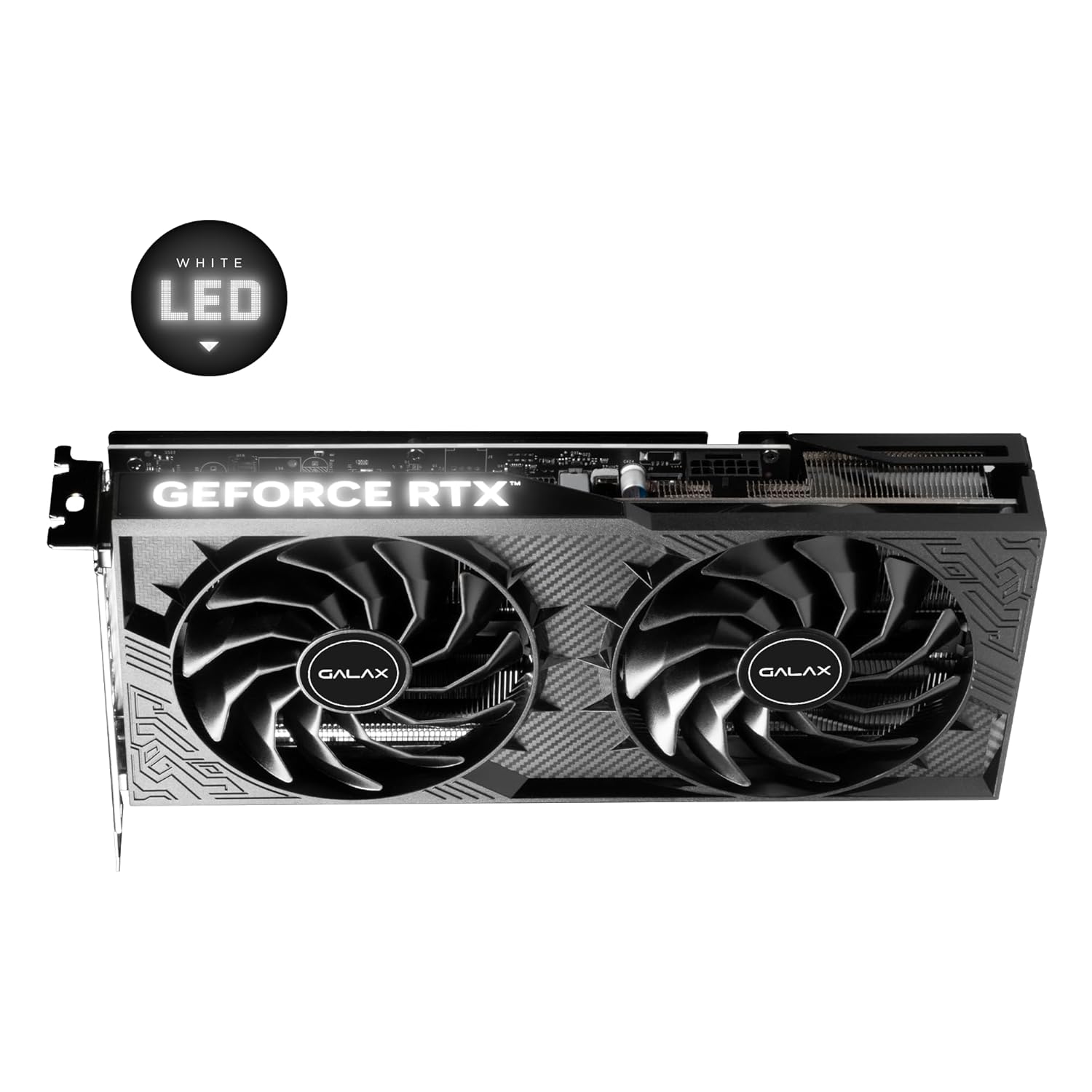 GALAX GeForce (RTX 4070) Super 1-Click OC 2X V2 12GB GDDR6X 192-bit DP*3/HDMI 2.1/DLSS 3 | 12GB Graphics Card/GPU GALAX GeForce (RTX 4070) Super 1-Click OC 2X V2 12GB GDDR6X 192-bit DP*3/HDMI 2.1/DLSS 3 | 12GB Graphics Card/GPU