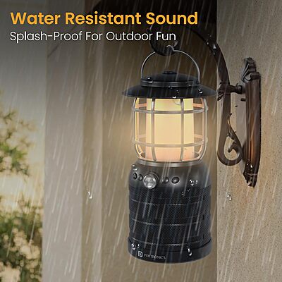 Portronics ilumi II 16W HD Sound Bluetooth Speaker With LED Lamp