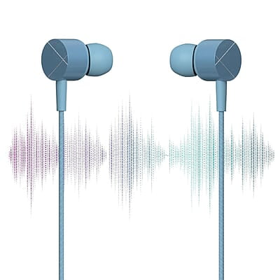 ZEBRONICS Zeb-Buds C2 in Ear Type C Wired Earphones with Mic, Braided 1.2 Metre Cable, Metallic Design, 10mm Drivers, in Line Mic & Volume Controller