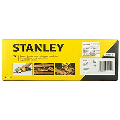 Stanley SG7100-IN Grinder 4inch 750W Stanley SG7100-IN Grinder 4inch 750W