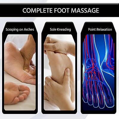 Lifelong Foot Massager Machine for Pain Relief with Kneading function
