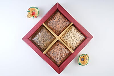 SMOOR Dry Fruit Premium Gift Hamper Special Occasions 400g Pack of 1