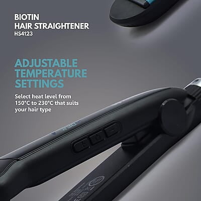 Havells HS4123 Biotin Infused Wide Plates & Temperature Control Hair Straightener