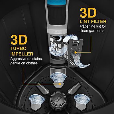 Whirlpool 10Kg Semi-Automatic Top Loading Washing Machine