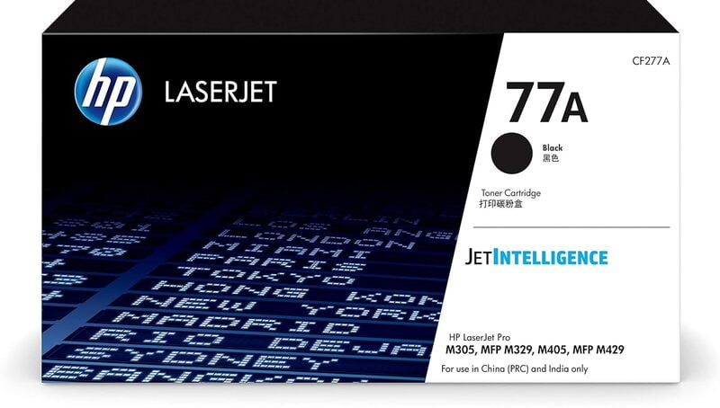 HP 77A Black Toner Cartridge