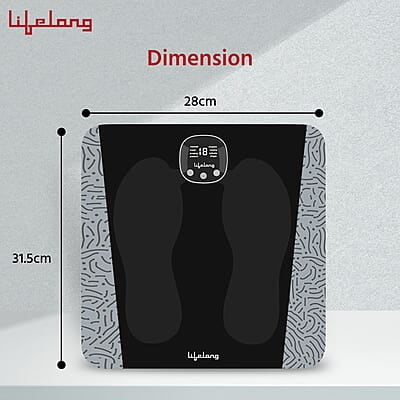 Lifelong EMS Foot Massager- Electric Foot Massager Machine for Pain Relief - 8 Modes, 19 Intensity Levels - Rechargeable, Wireless, Portable