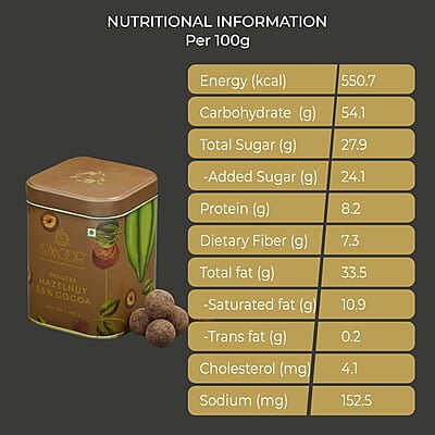 SMOOR Premium Belgian Dark Chocolate Coated Hazelnut Dragees 55% Cocoa Dark Couverture Chocolate Covered Hazelnuts 100g