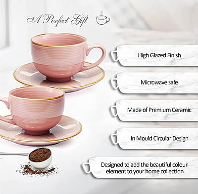 Treo by Milton ECLAT Cup N Saucer Set of 12