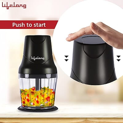 Lifelong 250W Regalia Plus Electric Chopper - 600 ml Jar