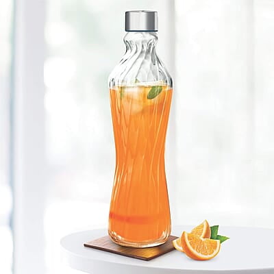 Treo by Milton Glass Bottle, 1000ml, Transparent