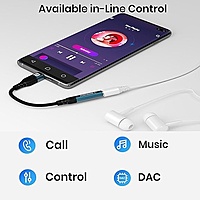 Portronics iKonnect C Pro Type C to 3.5 mm Audio Jack Connector with DAC Headphone Converter Adapter Compatible With iPhone 15 Pro Max/15 Pro/15 Plus, Galaxy S23/S22/S21/S208 & Other Type C Phones Portronics iKonnect C Pro Type C to 3.5 mm Audio Jack Connector with DAC Headphone Converter Adapter Compatible With iPhone 15 Pro Max/15 Pro/15 Plus, Galaxy S23/S22/S21/S208 & Other Type C Phones
