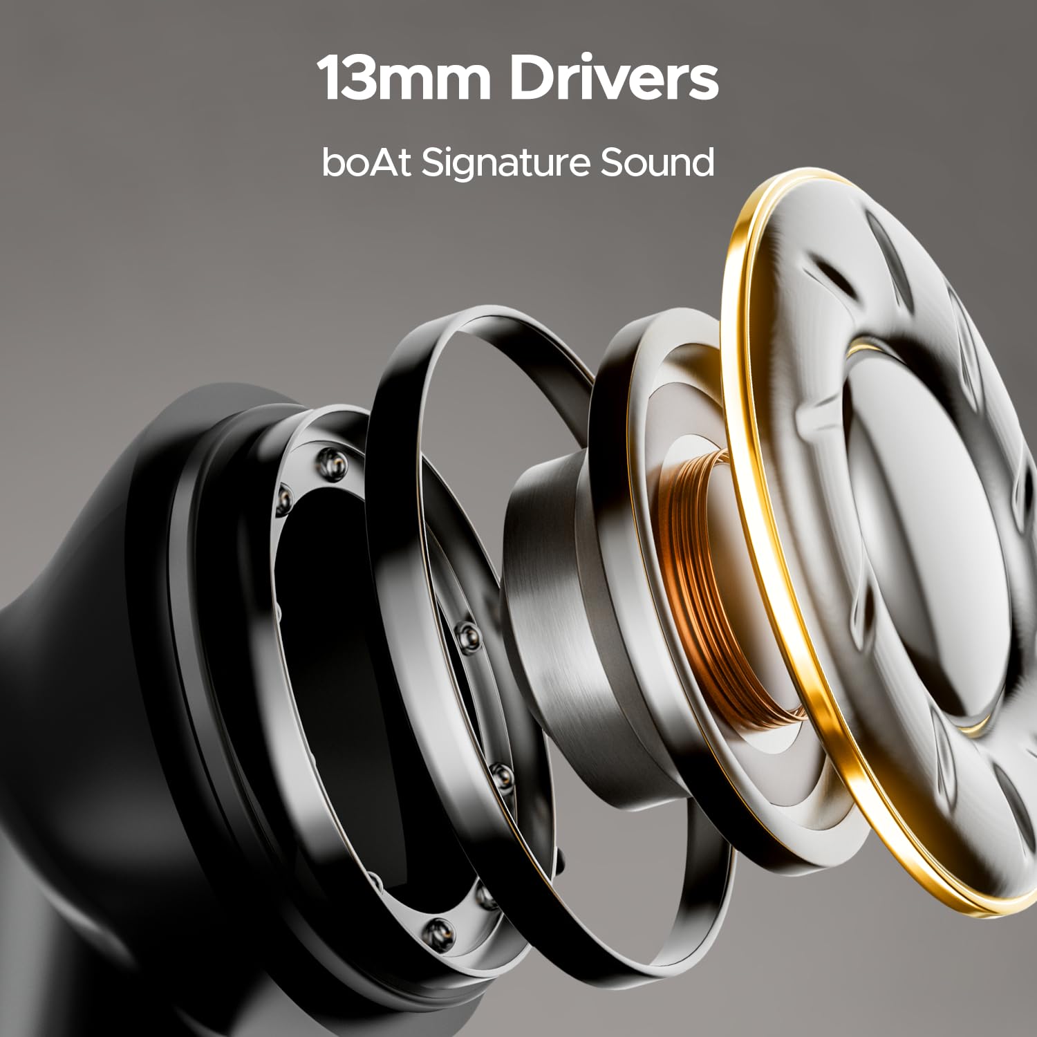 boAt Airdopes 207 (Carbon Black)